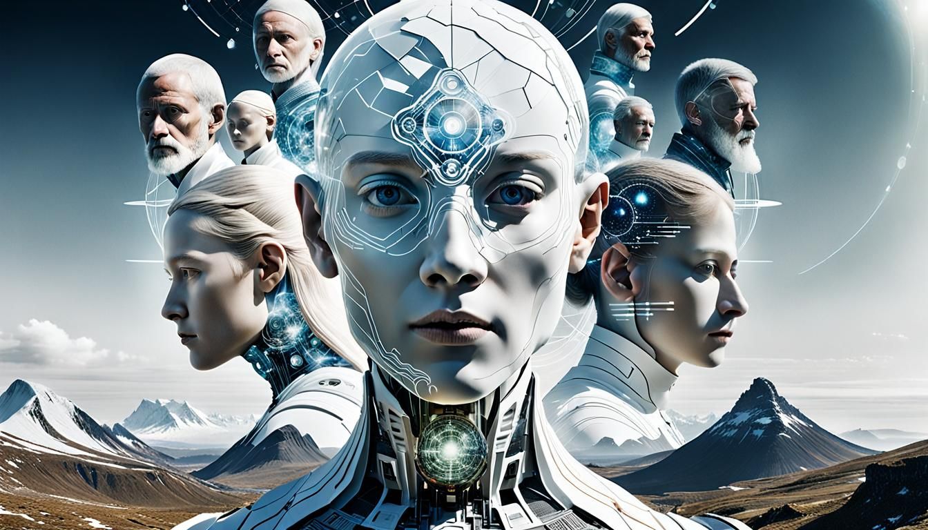 Double Exposure: White Nordic Rysa and Ridazi in 5th Dimensi...