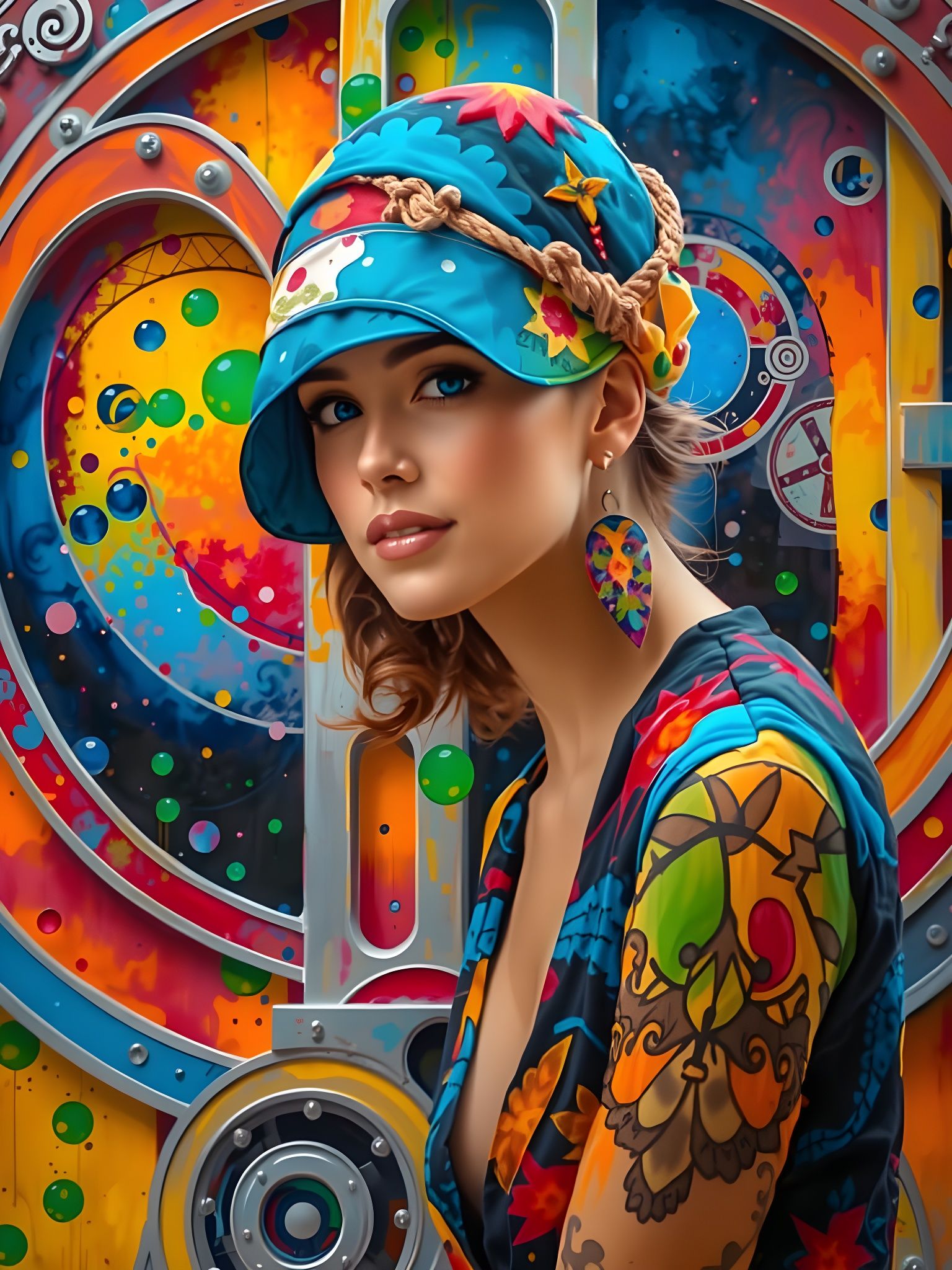 Beautiful Woman Portrait in Natural Light