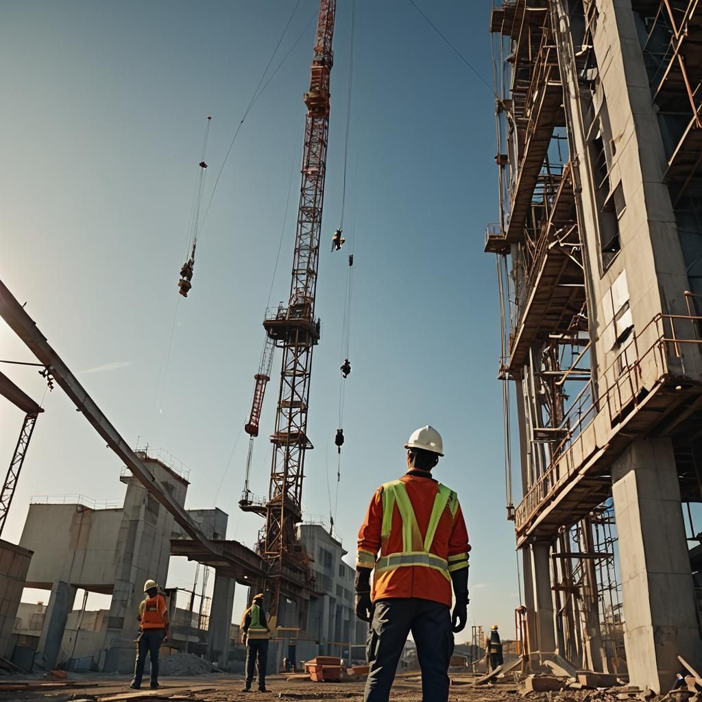 Injured Worker in Industrial Construction Accident