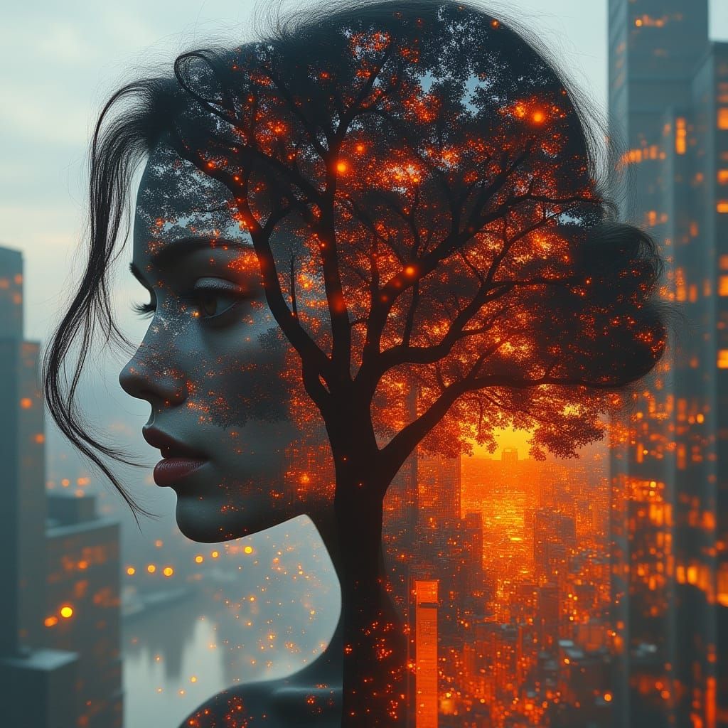 Feminine Power in Chaotic Beauty