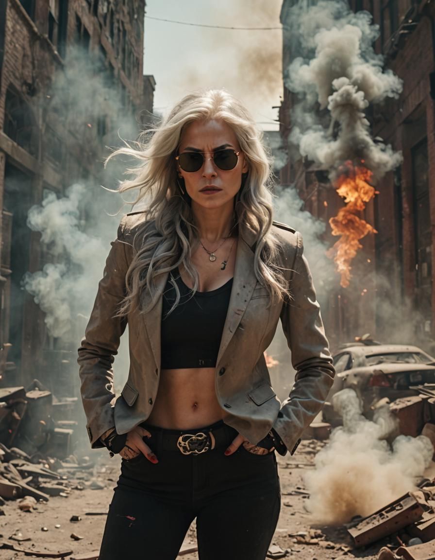 Badass Special Agent in Abandoned Building: Cinematic Film S...