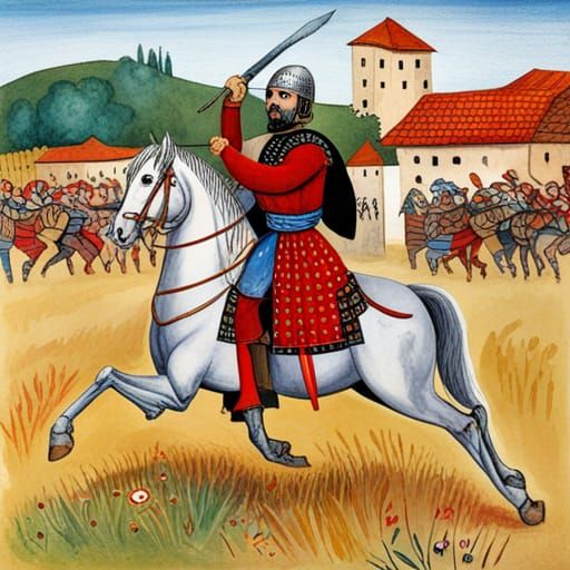 Album Cover: Bulgarian Medieval Warrior