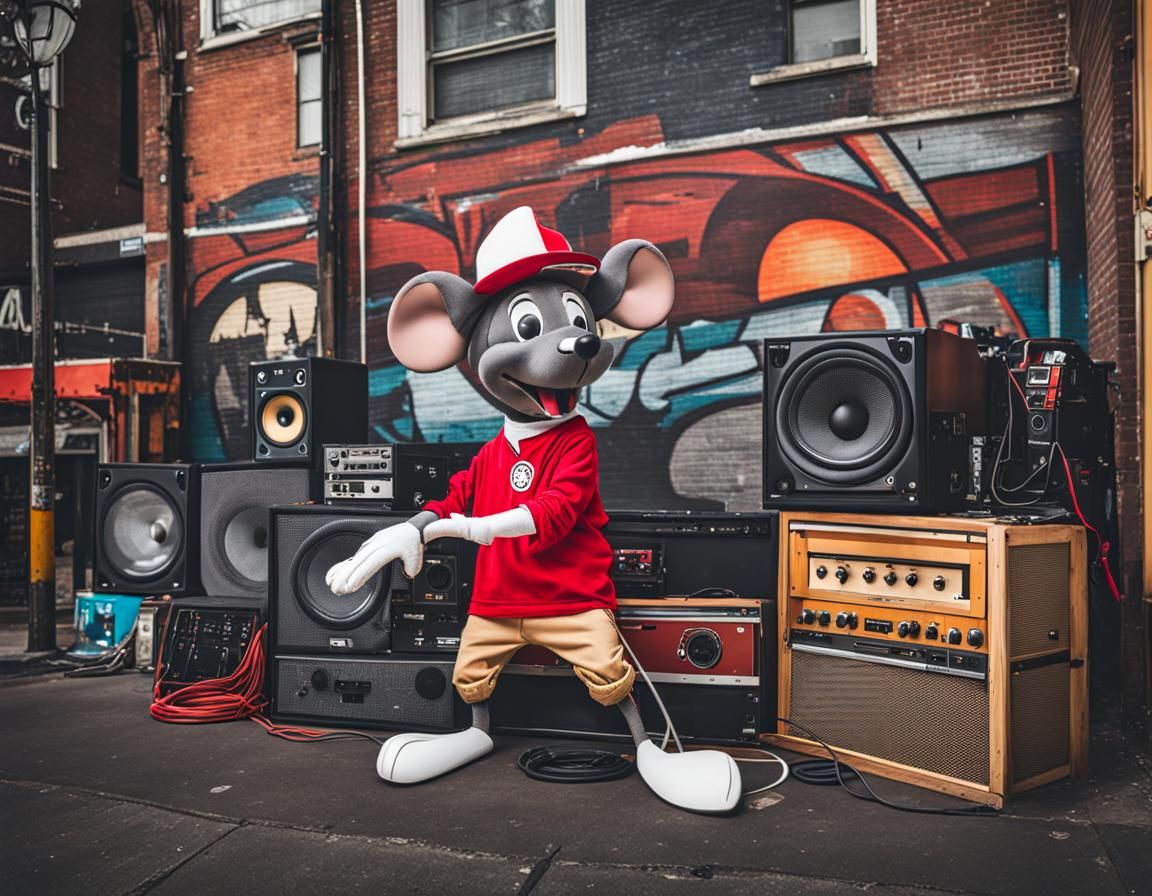 DJ Mouse in Philadelphia Streetwear