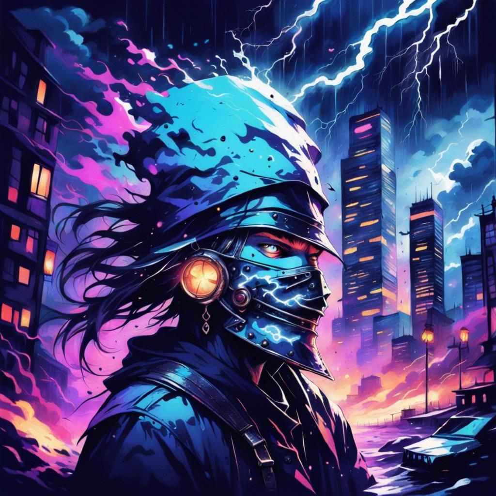 Thief's Enigmatic Dilemma in a Fantastical Thunderstorm