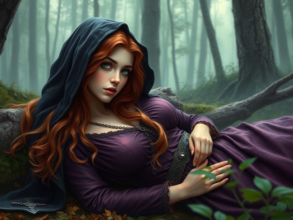 Viking Goddess Awakens in Enchanted Forest