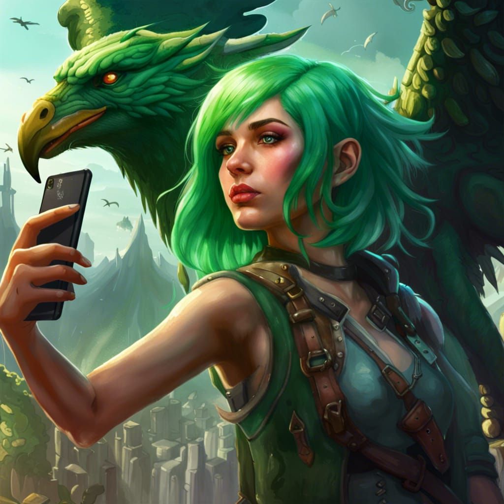 💚 Girl & Griffin 💚