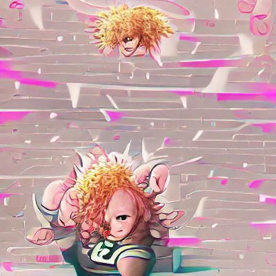 Mina Ashido AI Generated Image