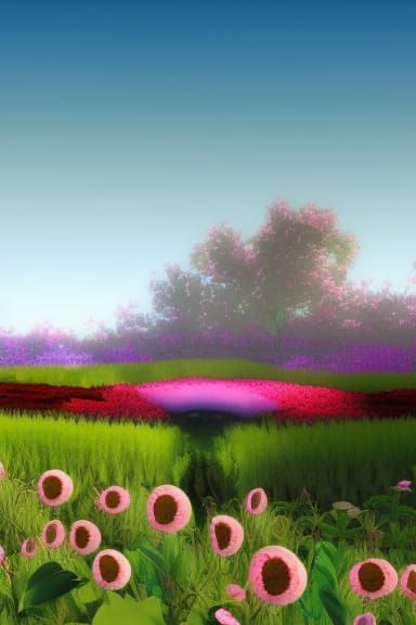 Dreamcore: A Secret Flower Garden