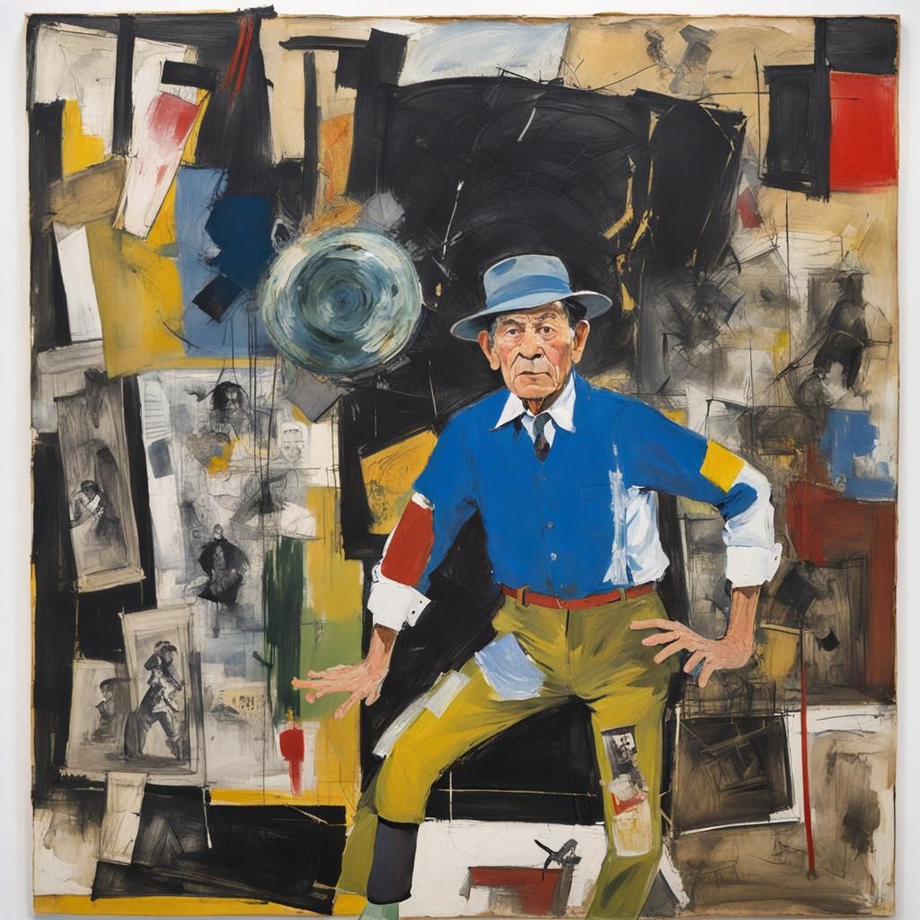 Mr. Podgaets: A Humorous Character Inspired by Rauschenberg