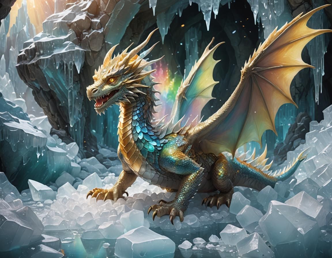 Young Crystal Dragon