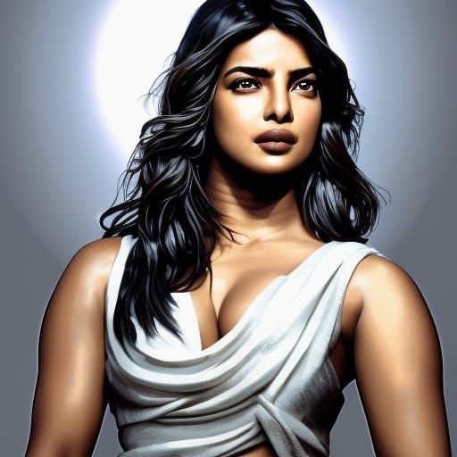 Priyanka Chopra Portrait in Dynamic Lighting