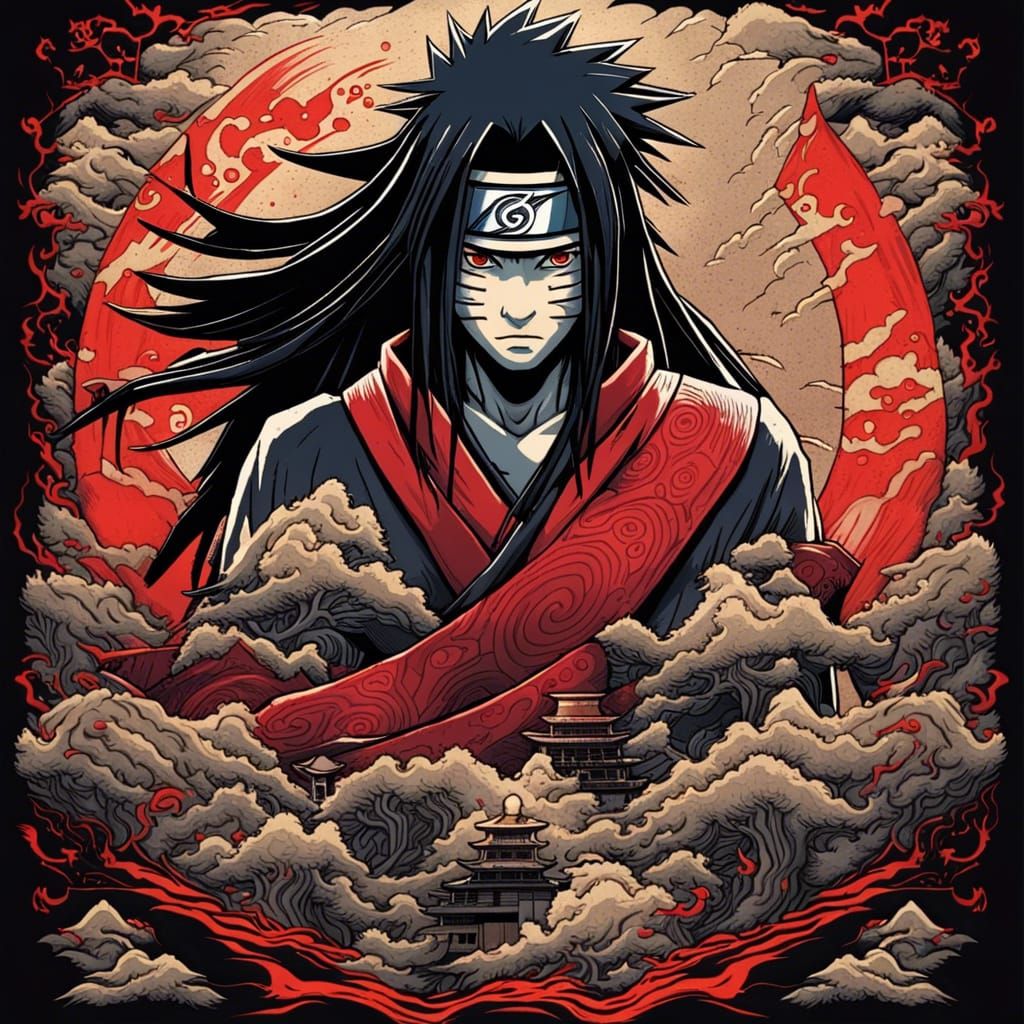 Itachi Uchiha Inspired Symbol Shirt Design