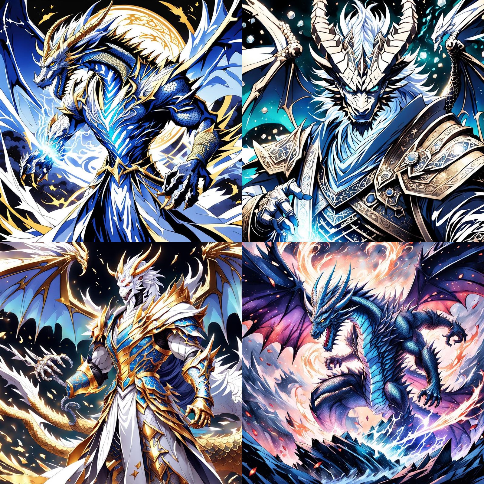 Portrait of Astorius with Dragon Heritage