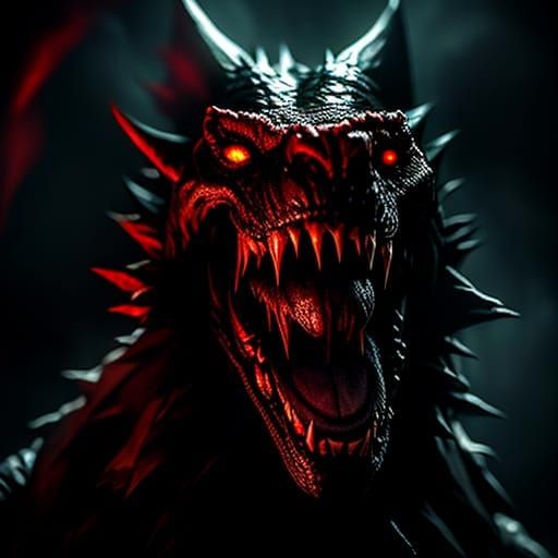 Terrifying Beast Generated by AI