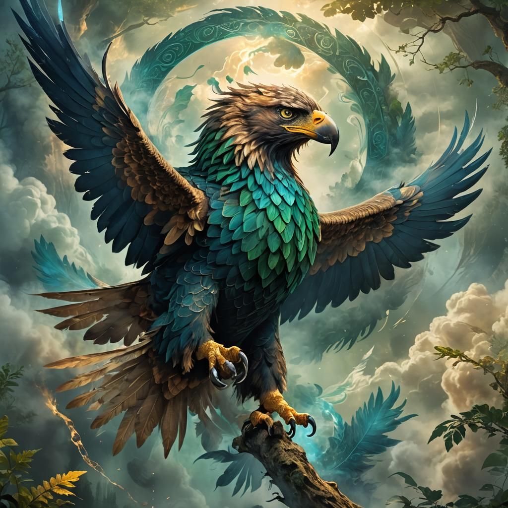 Ezra's Eagle Rises in Fantasy Concept Art