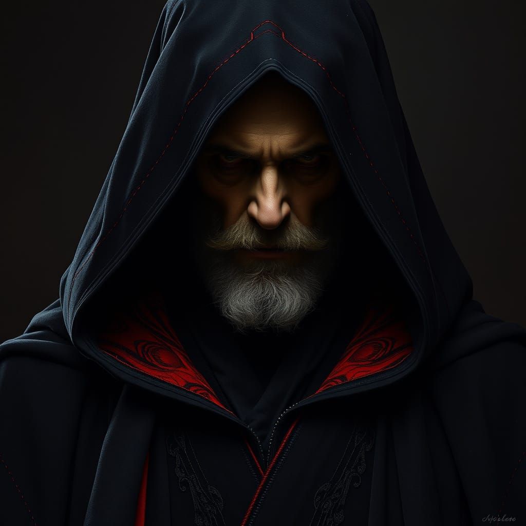 Willem Dafoe as Sith Lord in Giger Style