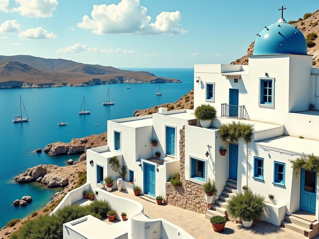<lora:textured collage:1.0> Paros Island