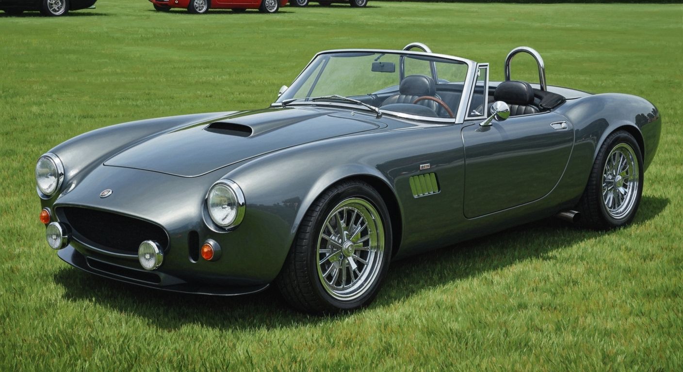 Retro-Modern Sports Car Blends Classic Designs