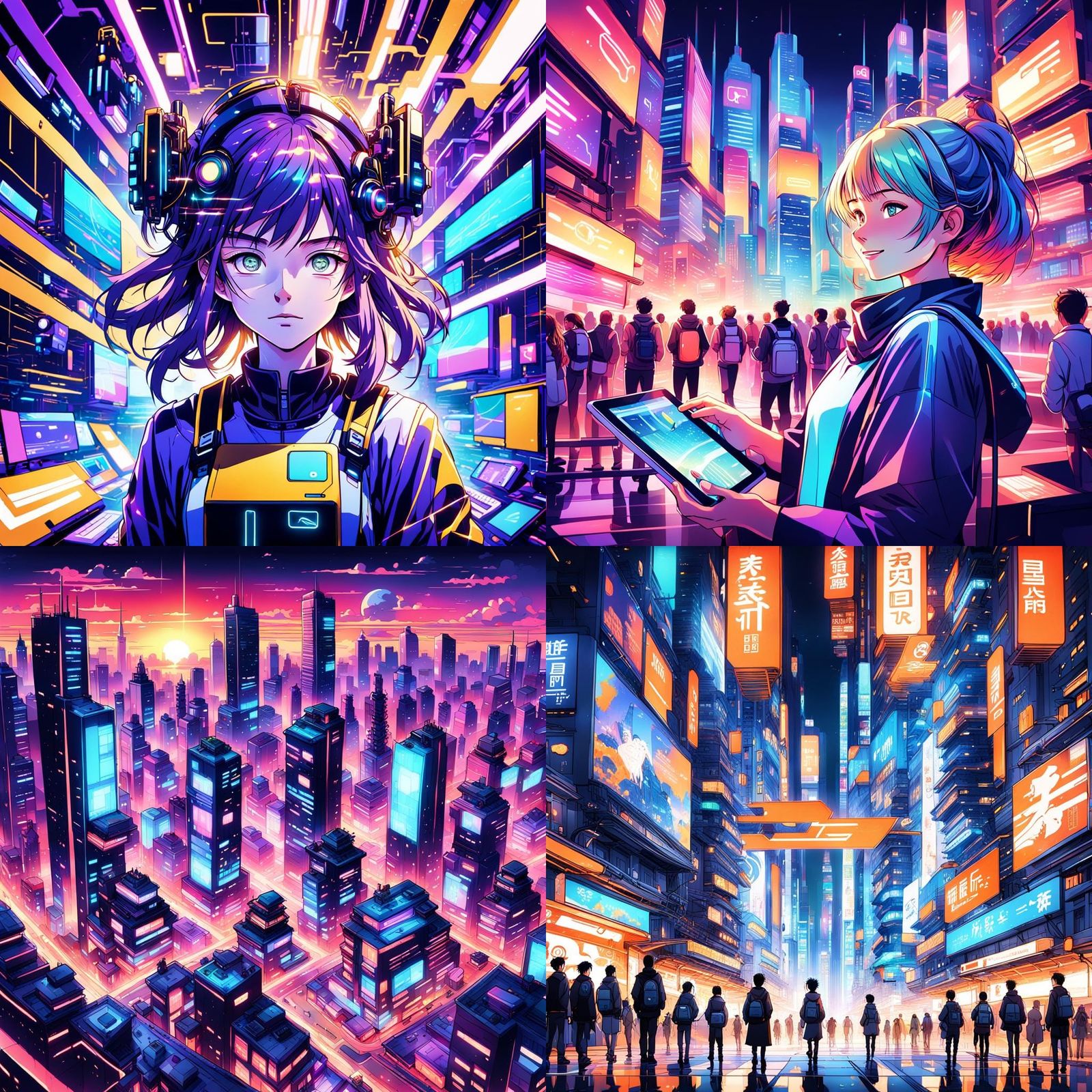 ICT Improves Human Life: Manga-Style Comic Strip