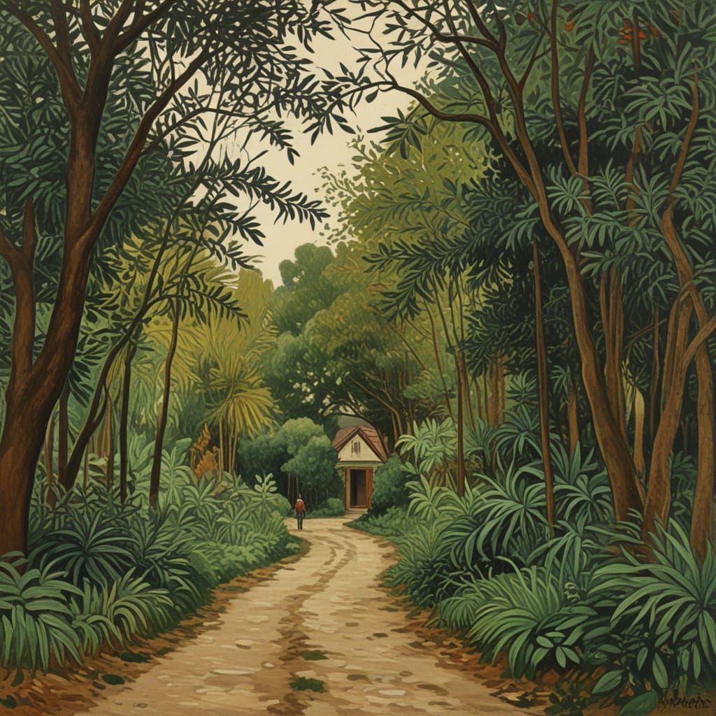 Impressionist Masters in Ink Print Art