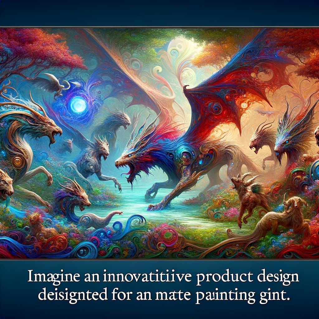 Mythical Creature Product Design as Fantasy Concept Art