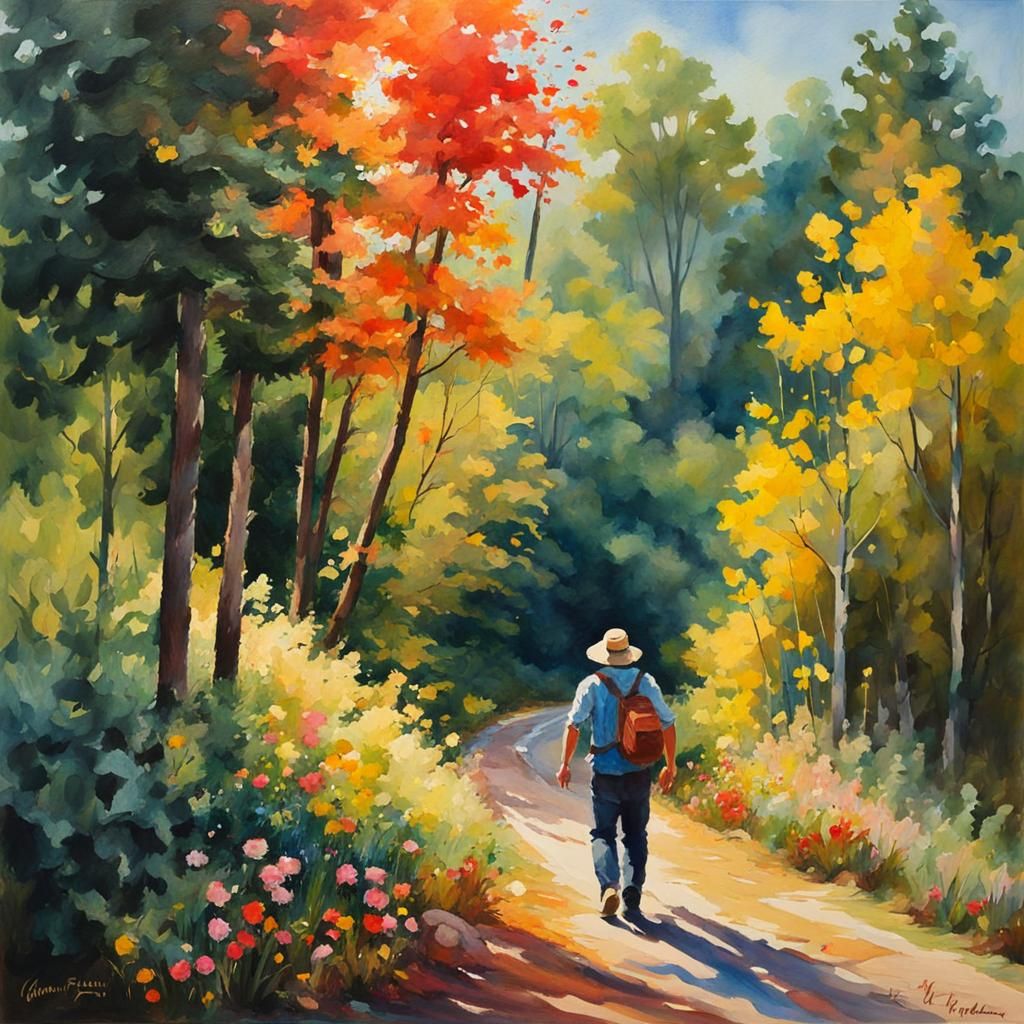 Epic Impressionist Masterpiece of Passing Kindness