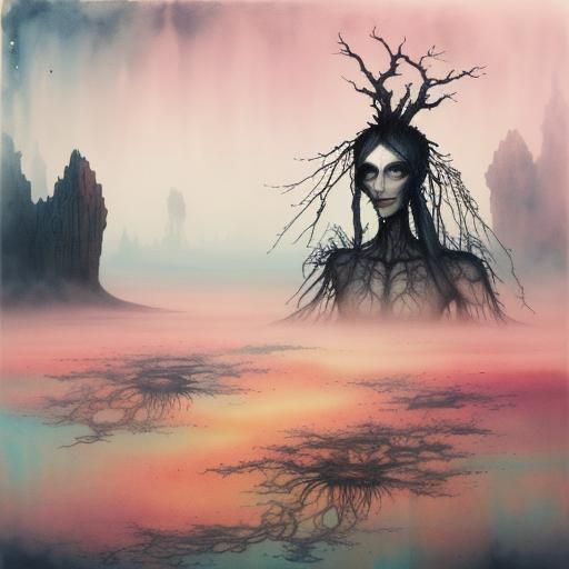 Surreal Male Portrait: Inner Void Search