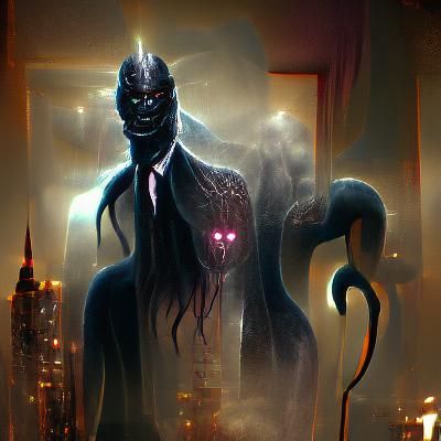 Sinister Nyarlathotep by Greg Rutkowski