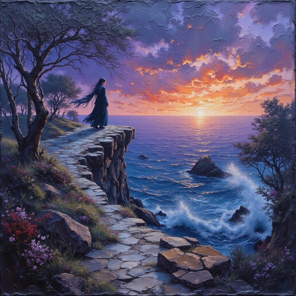 The Way of the Wind Oil Painting