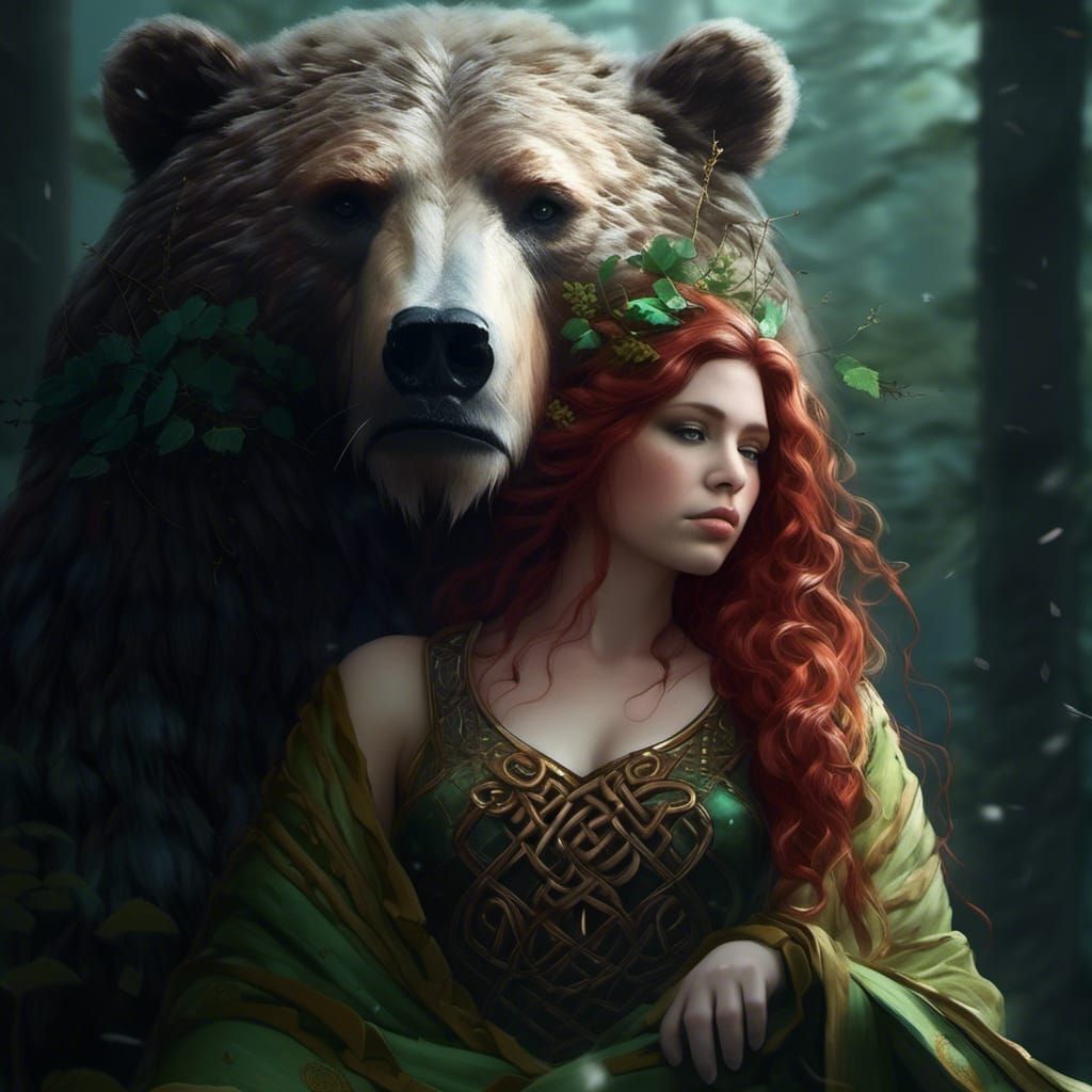 Artio: Celtic Bear Goddess of the Wild