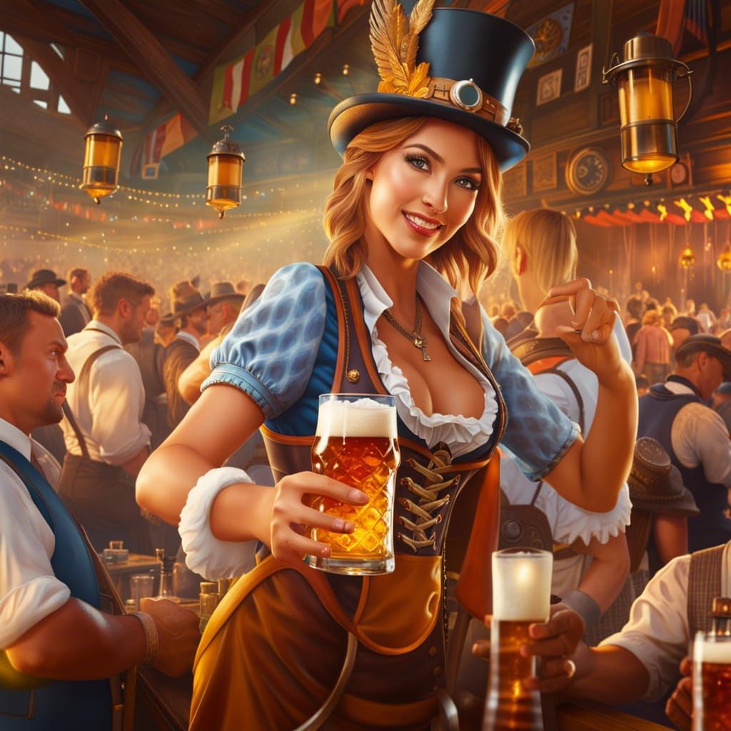 And Here is Alice, Bitte! und "Zicke zacke, zicke zacke, hoi hoi hoi!" und "Prost!"