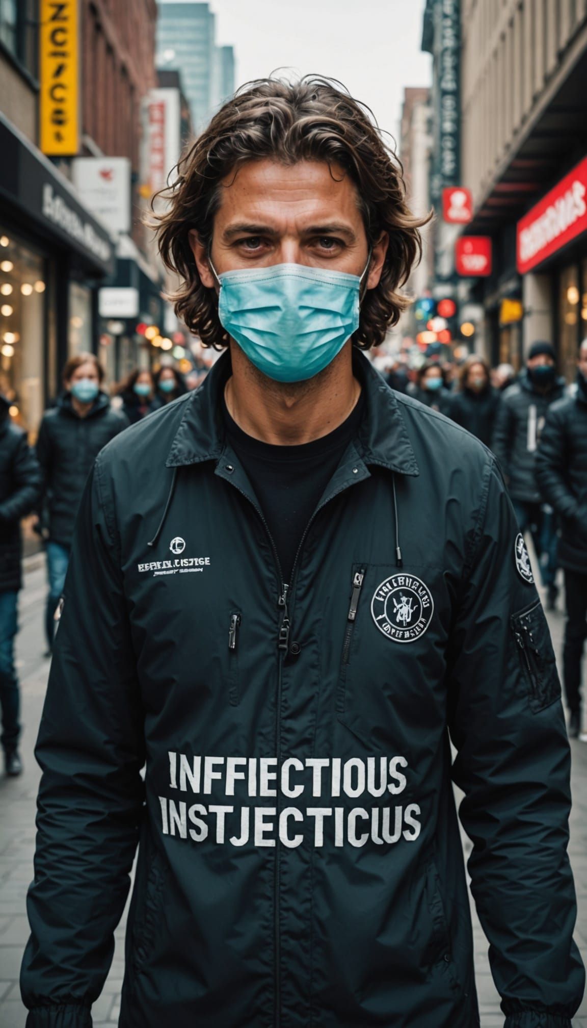 Infectious Microscopic Outbreak Visualization