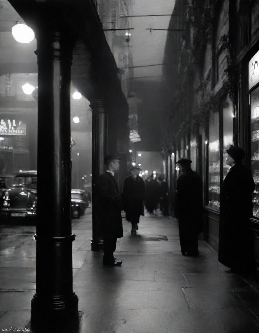 1950s Manchester Arcade Street Photography