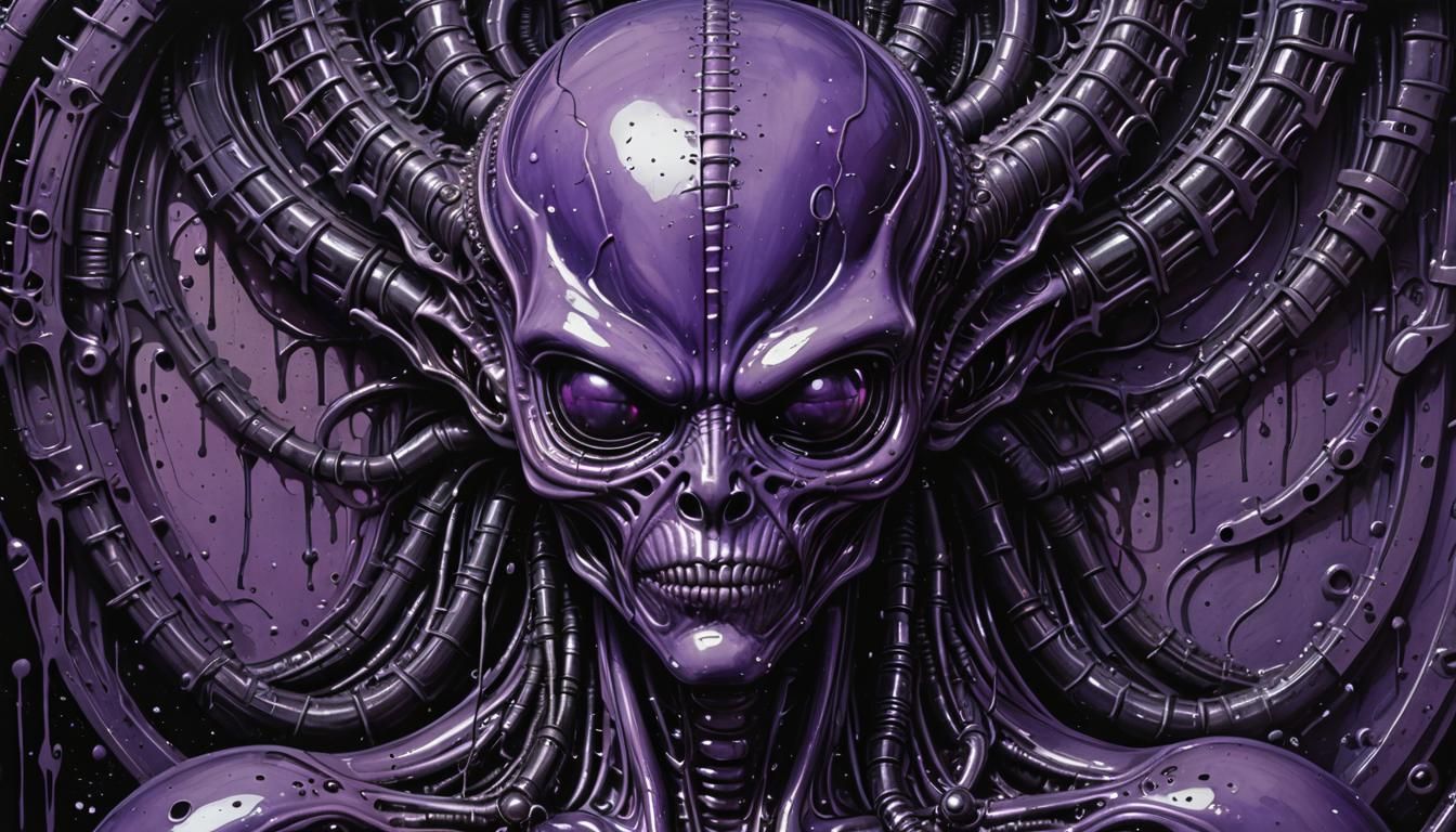 Purple Alien