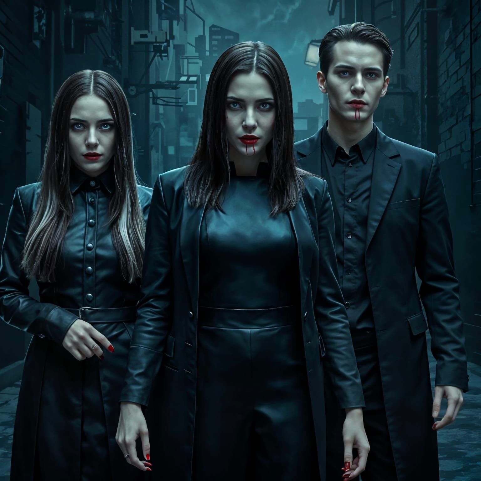 Vampires in a Futuristic World