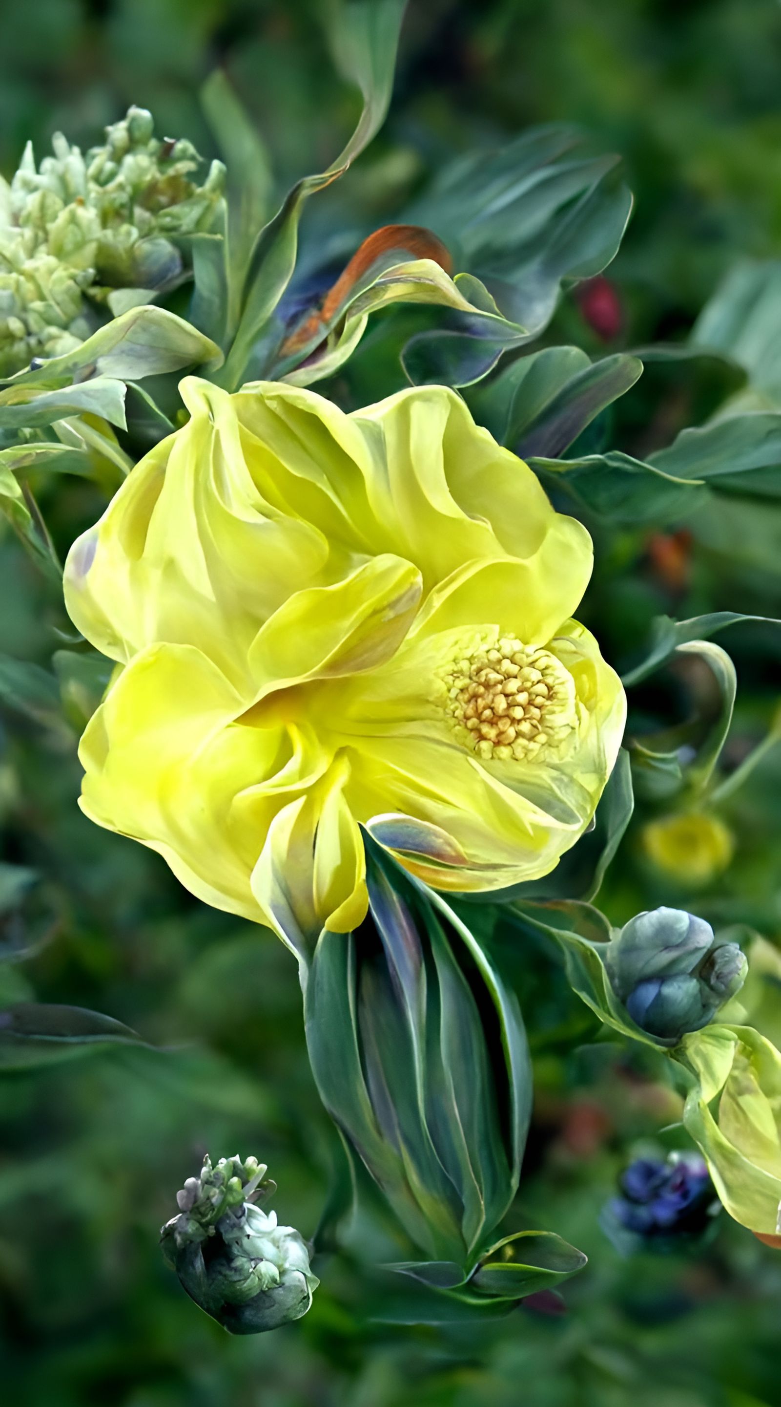 Yellow flower