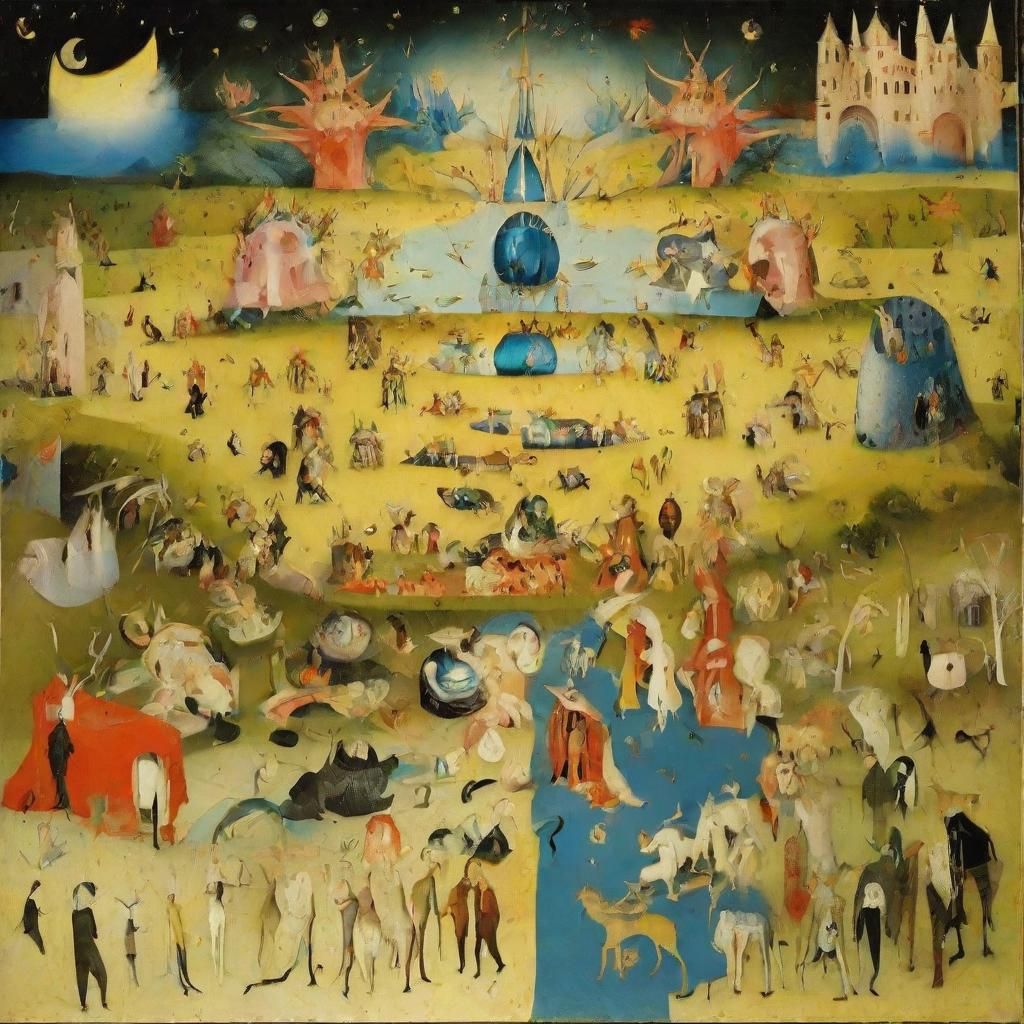 Surreal Time Parade Inspired by Studio Ghibli