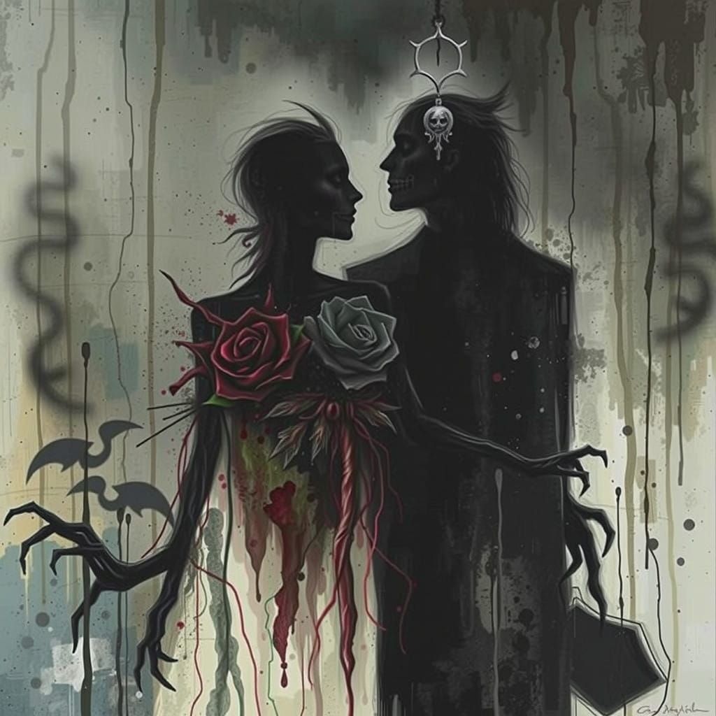 Creepy Fine Art Portraits in Oil on Canvas