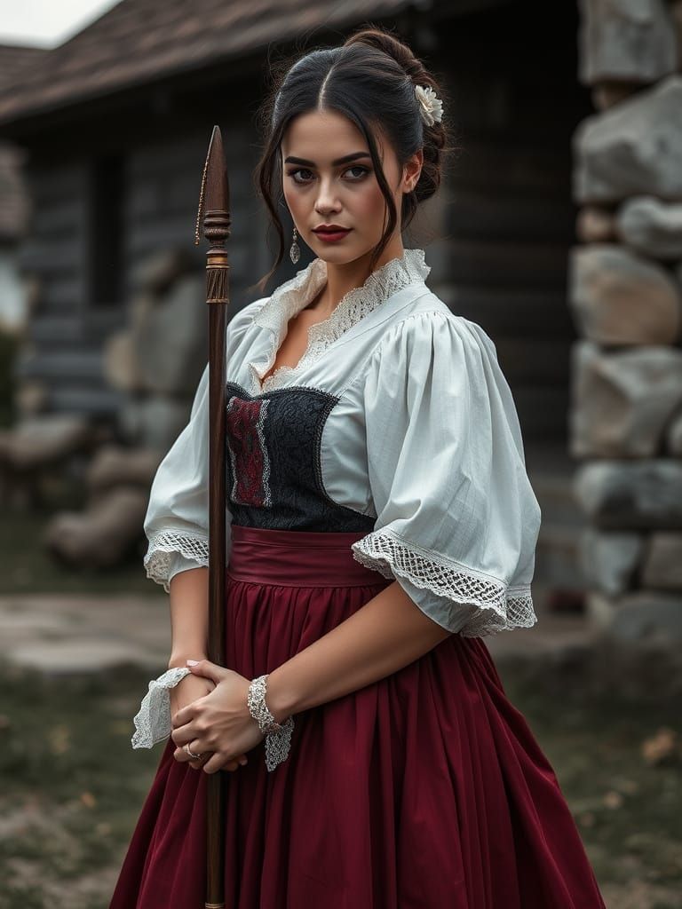 Portrait of a Regal Lady