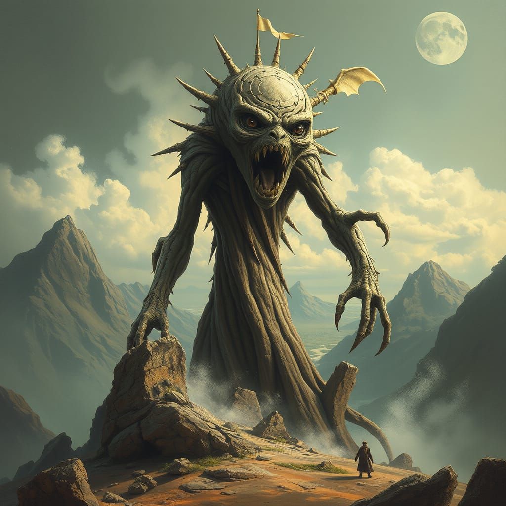 AI Generated Grotesque Monstrosity