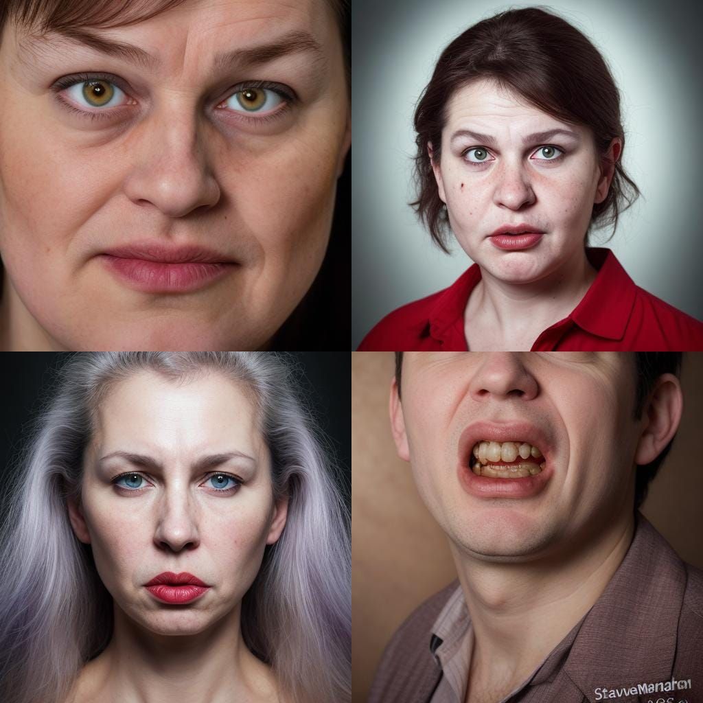 The Seven Sins: Personified in Professional Portraits