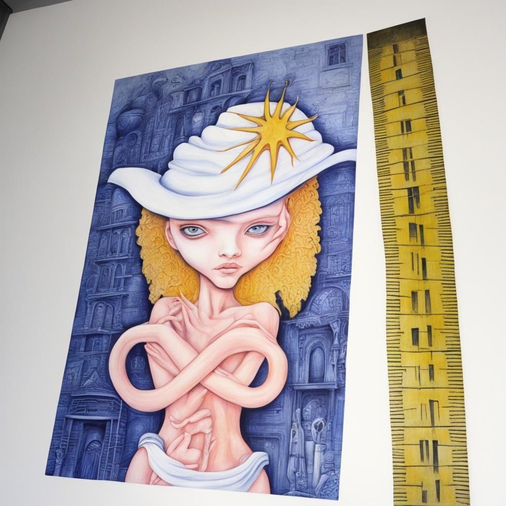 Hyperdetailed Gothic Graffiti Art in Giger Style