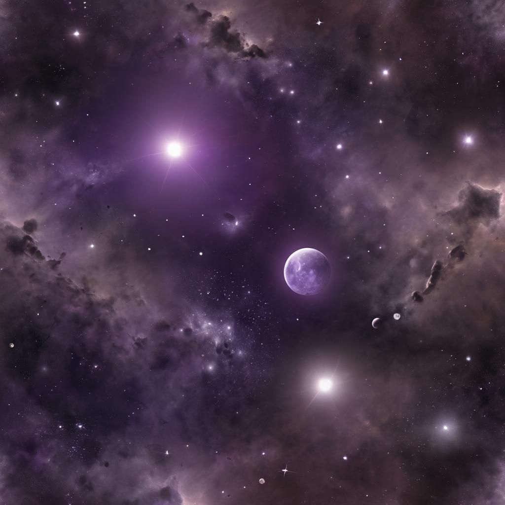 Hazy Star Clusters in Deep Purple Space