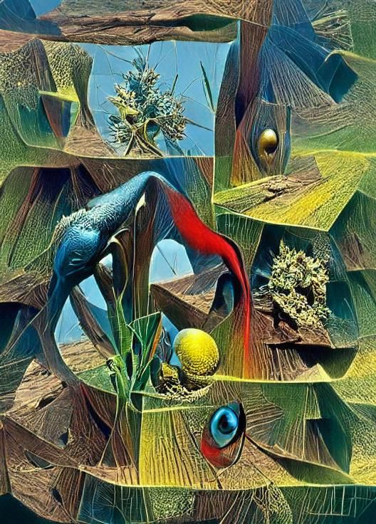 Nature's Full-Spectrum Dominance: Max Ernst Style