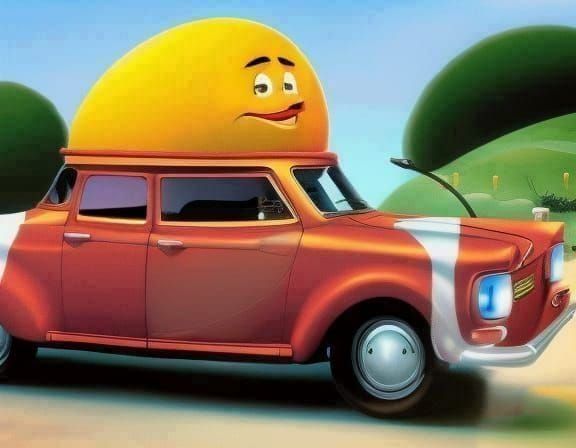 Humpty Dumpty's Wild Ride in a Junk Car