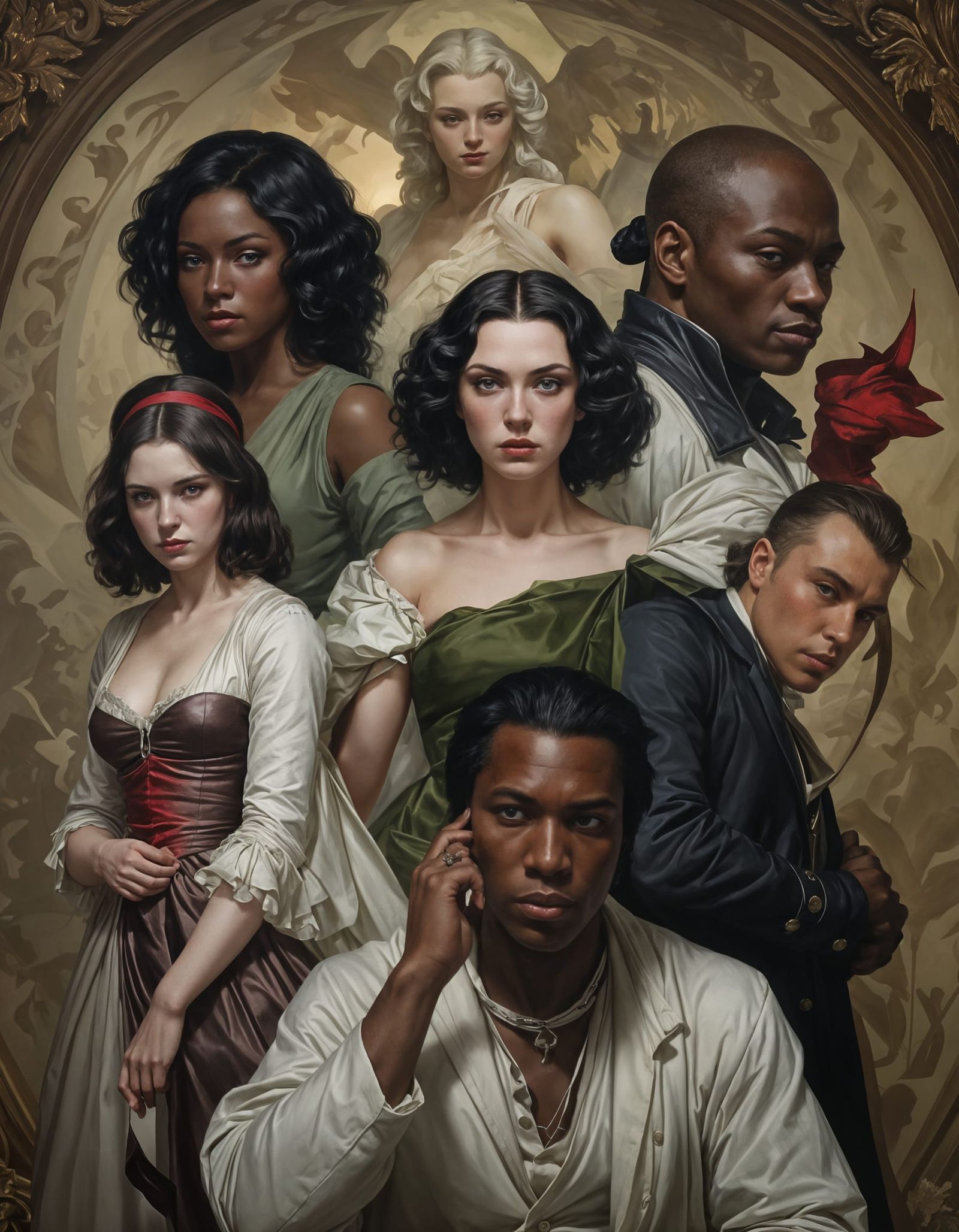 Mad, Bad, and Dangerous Portrait in Gothic Style