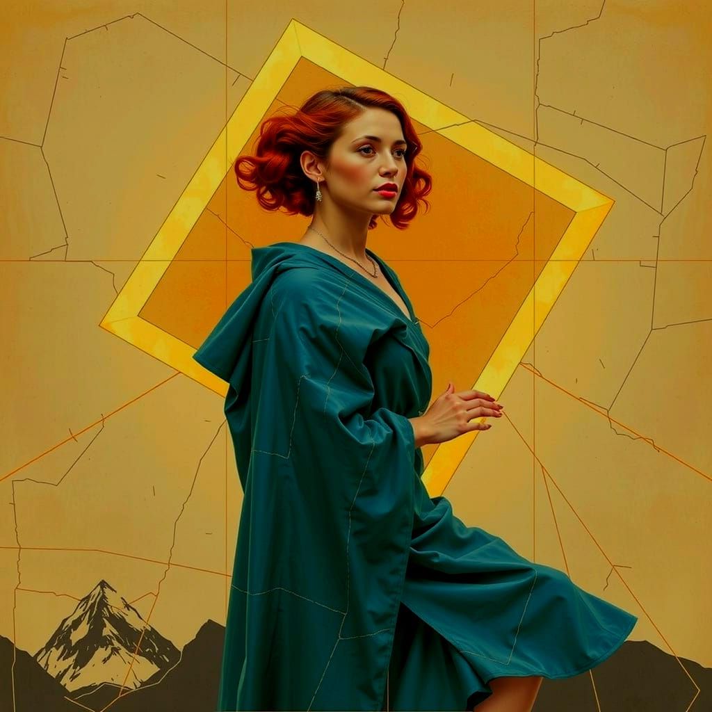 Complex Geometric Abstraction with Bold Shapes