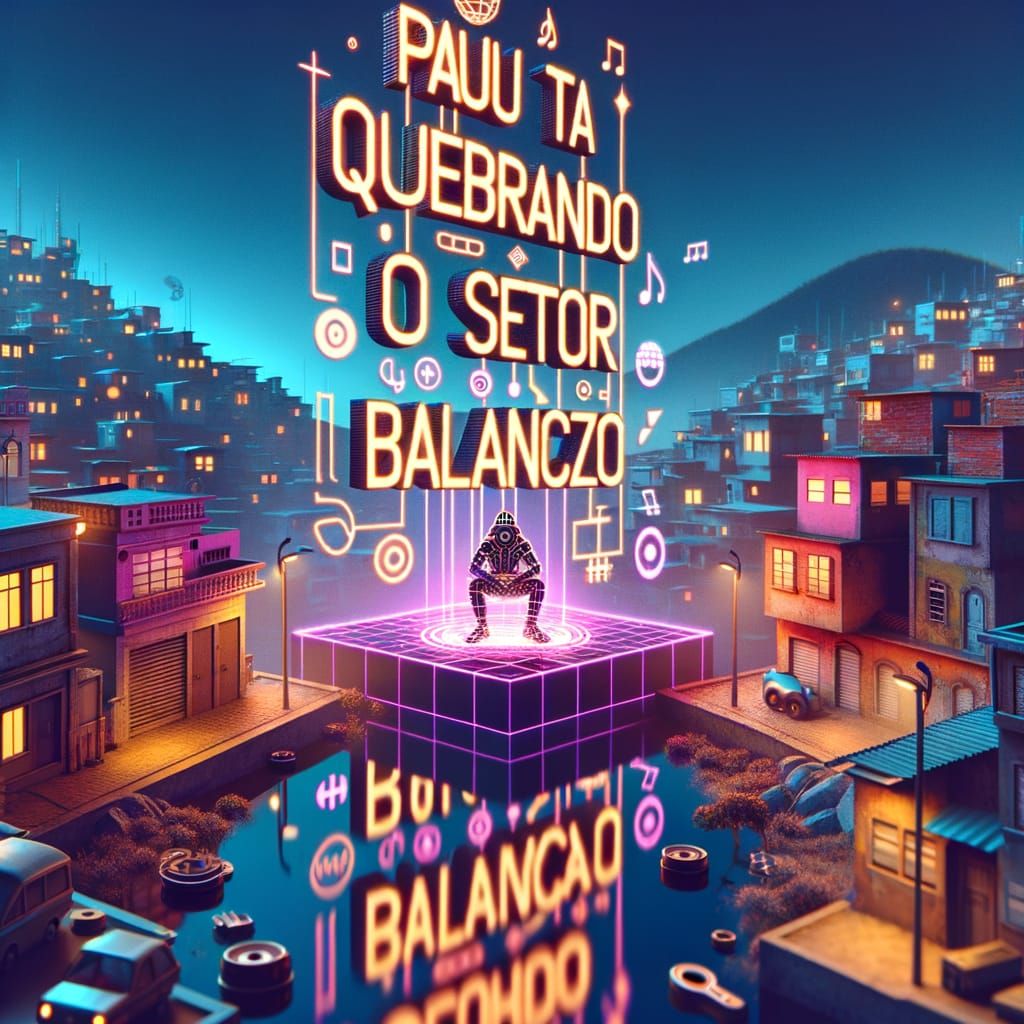 Funk Favela Album Cover: Pau Ta Quebrando