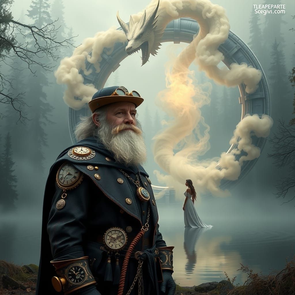 Merlin, Magician, but also Steampunk Space & Time Traveler