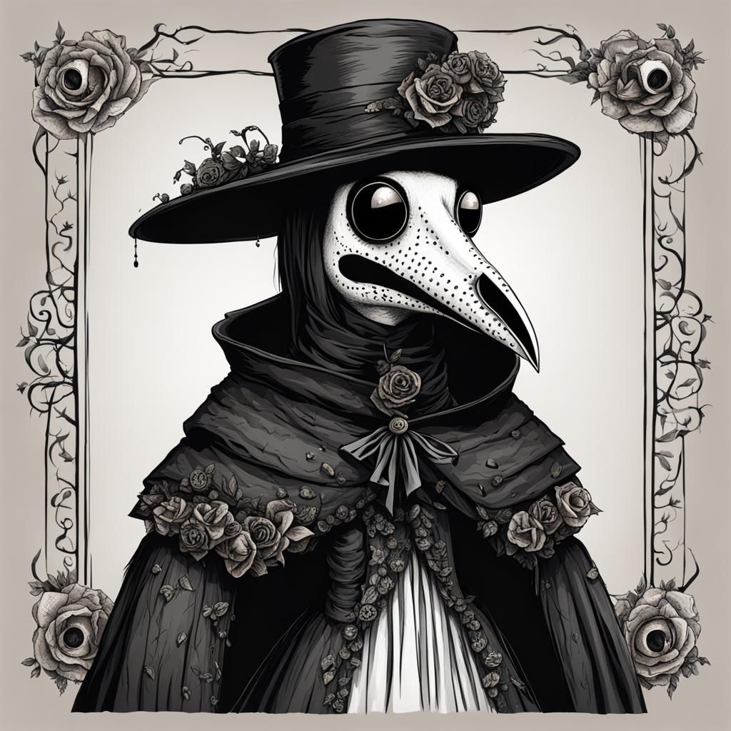 Female plague doctor